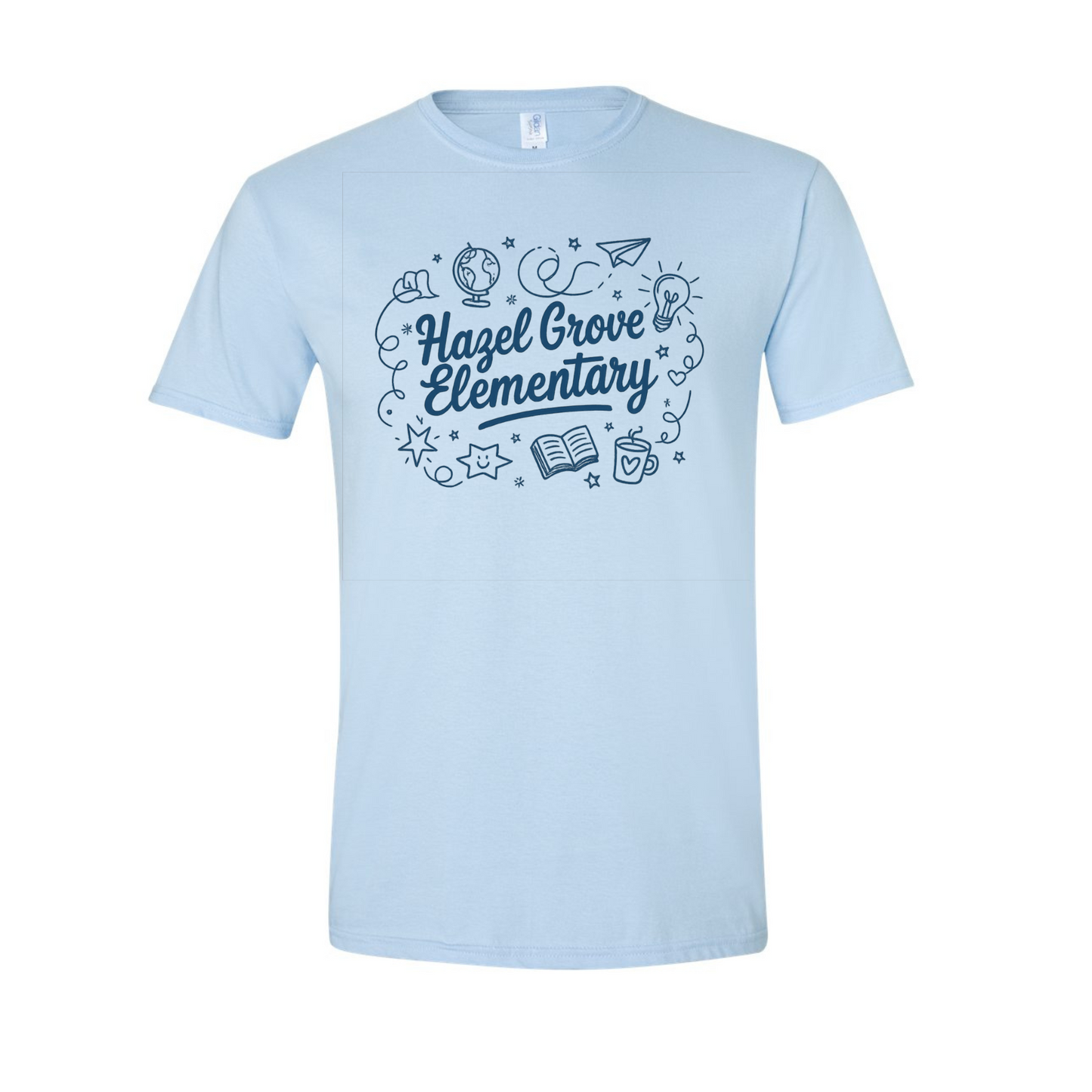 Hazel Grove Elementary Doodle Print