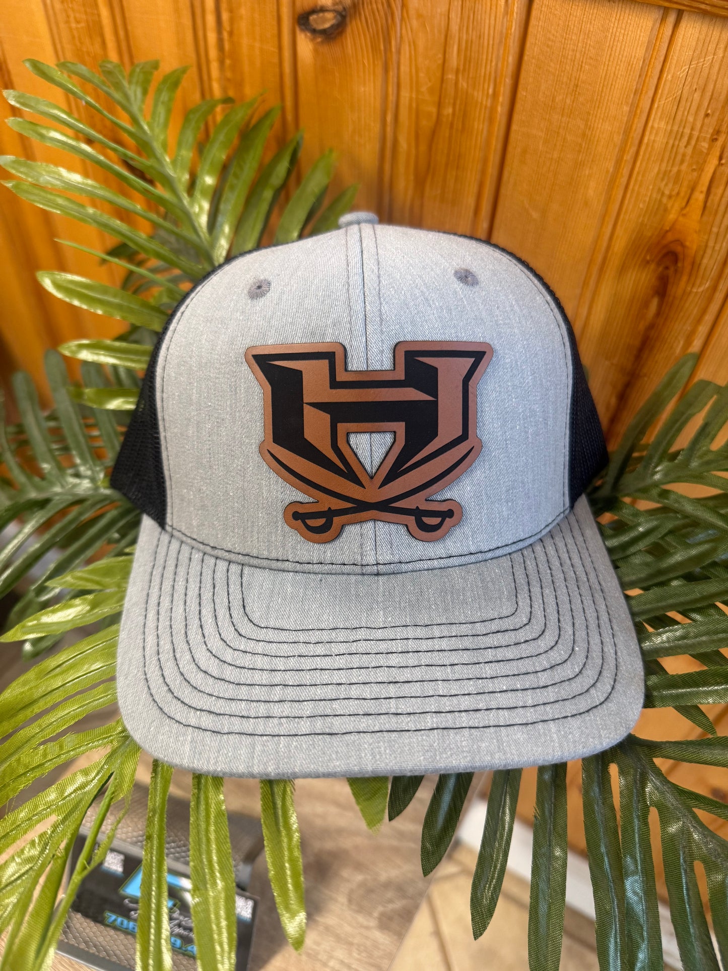 Habersham Raiders Leather Patch Hat
