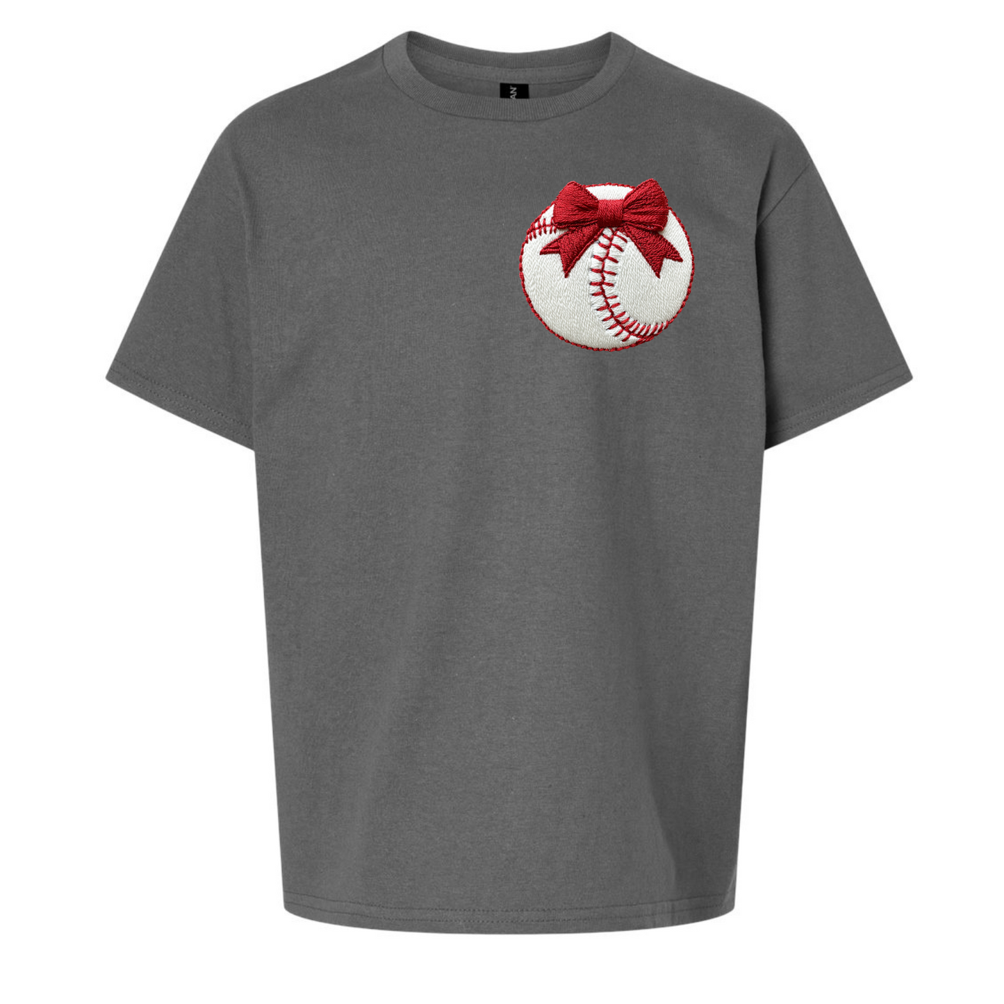 Faux Embroidery Baseball