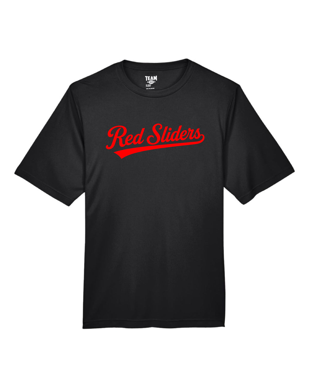 Red Sliders Swoosh Polyester