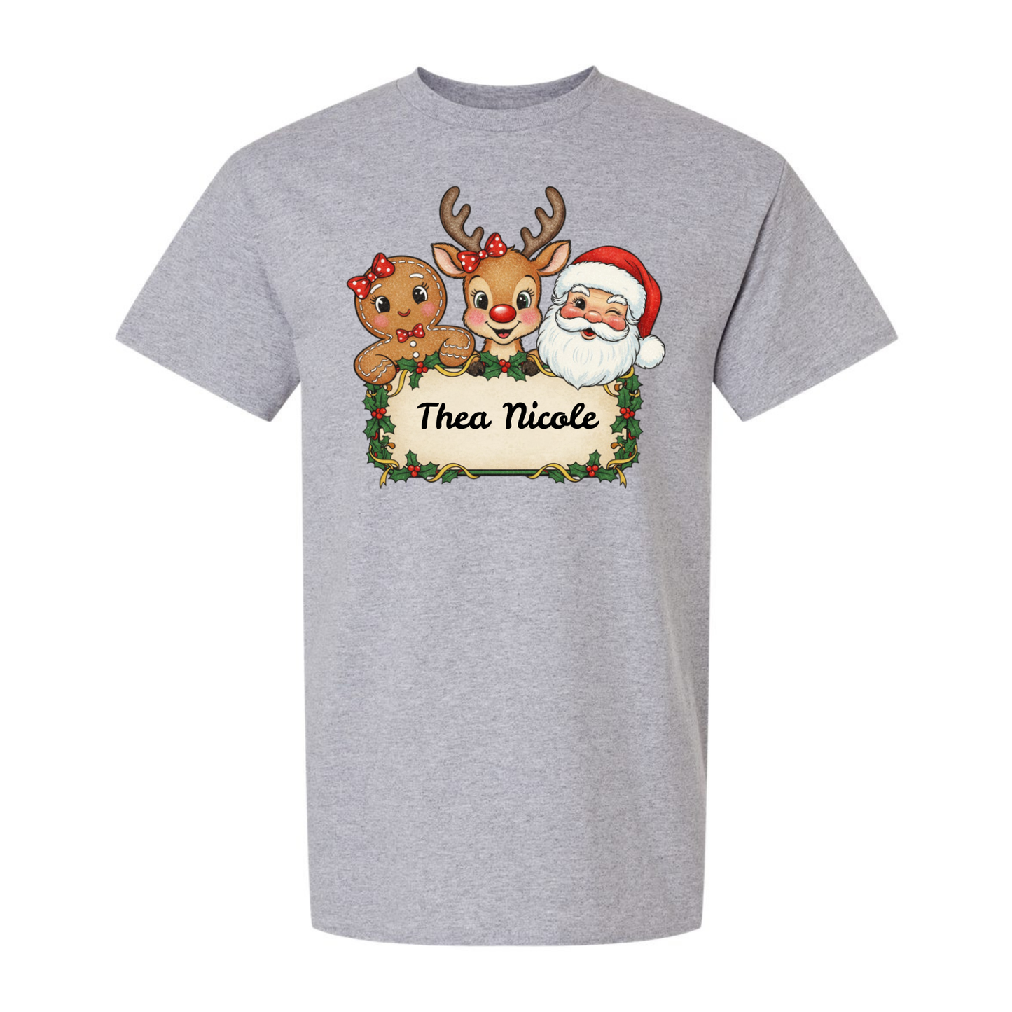 Custom name kids tee