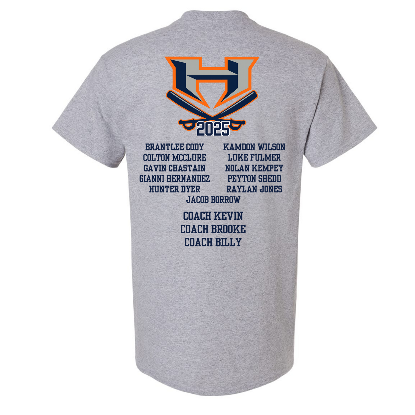 10 U Fall Baseball Team T-shirt