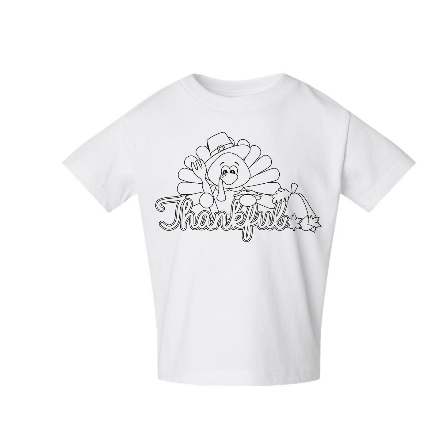 Color T-shirt Thankful