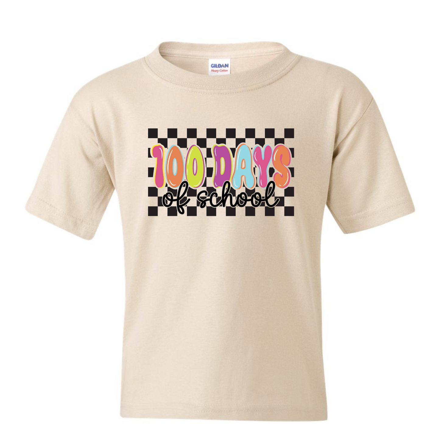 100 Days of school retro