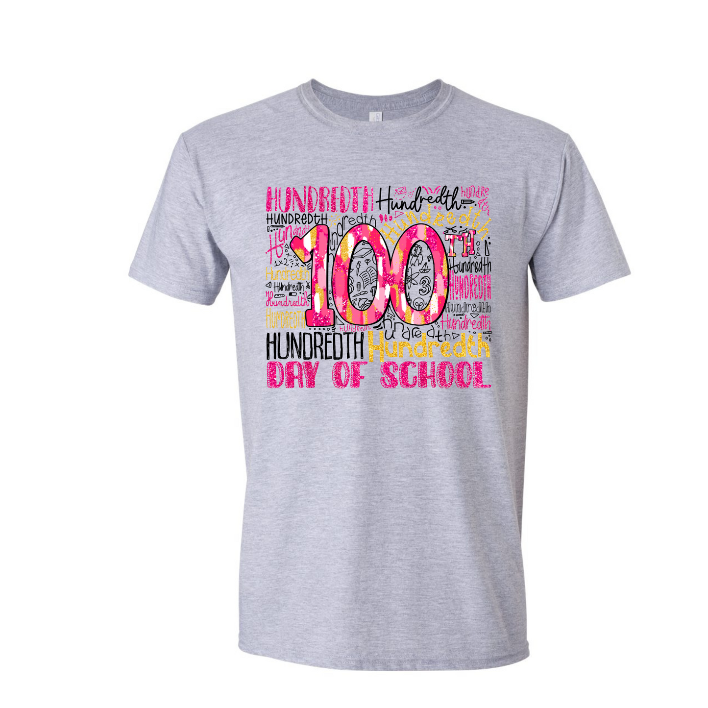 100th day of school - giltter