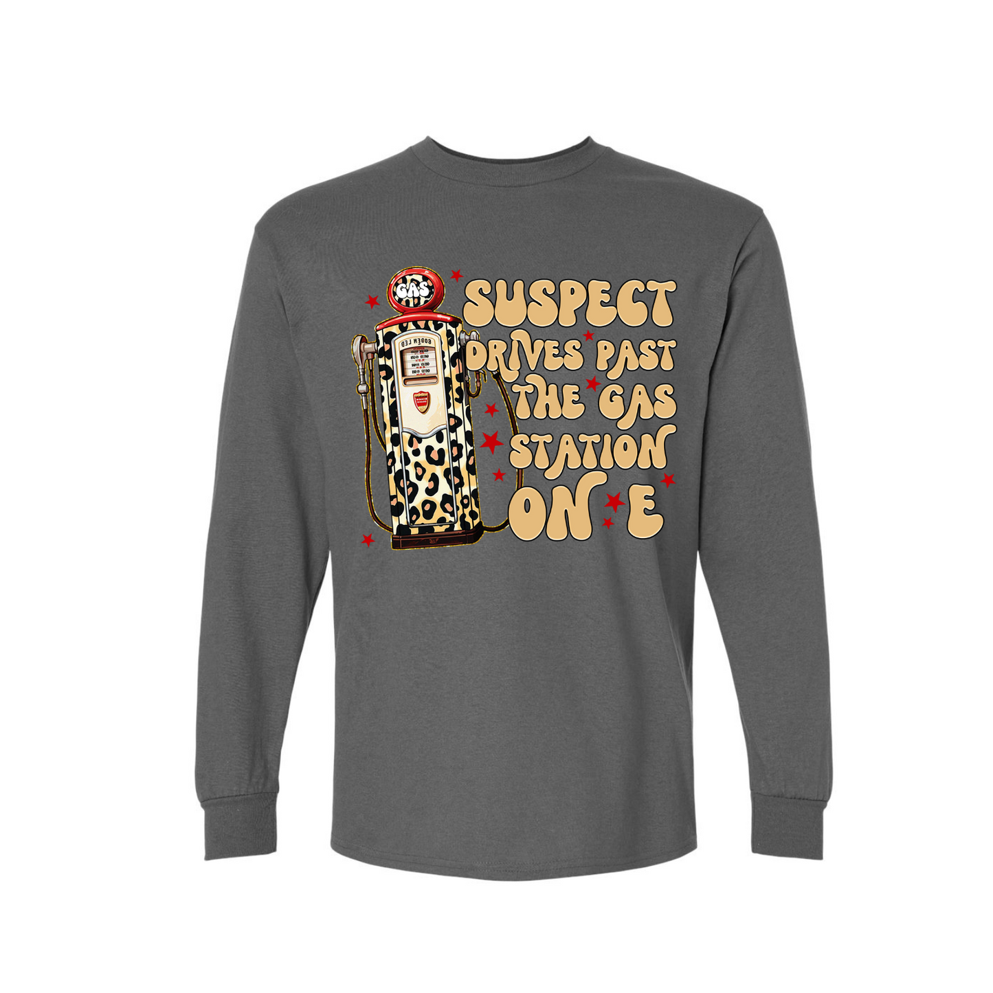 Suspect Drives past Gas Station