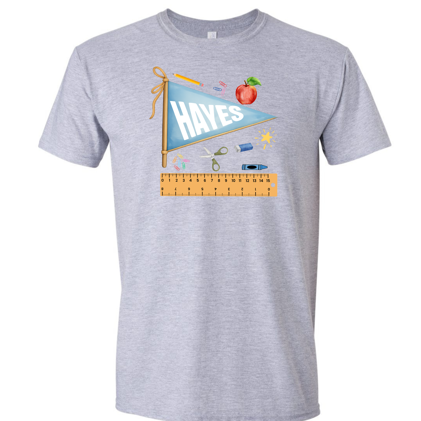 Personalized Back To School Name Tee