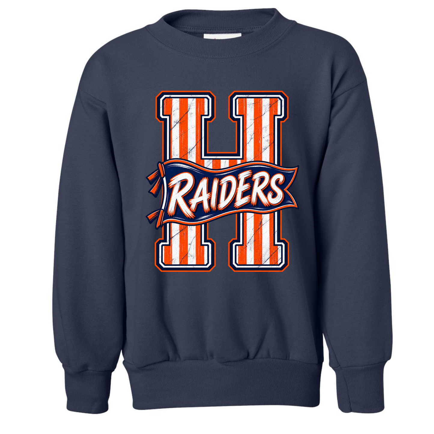 Habersham Raiders Striped Pendent Flag