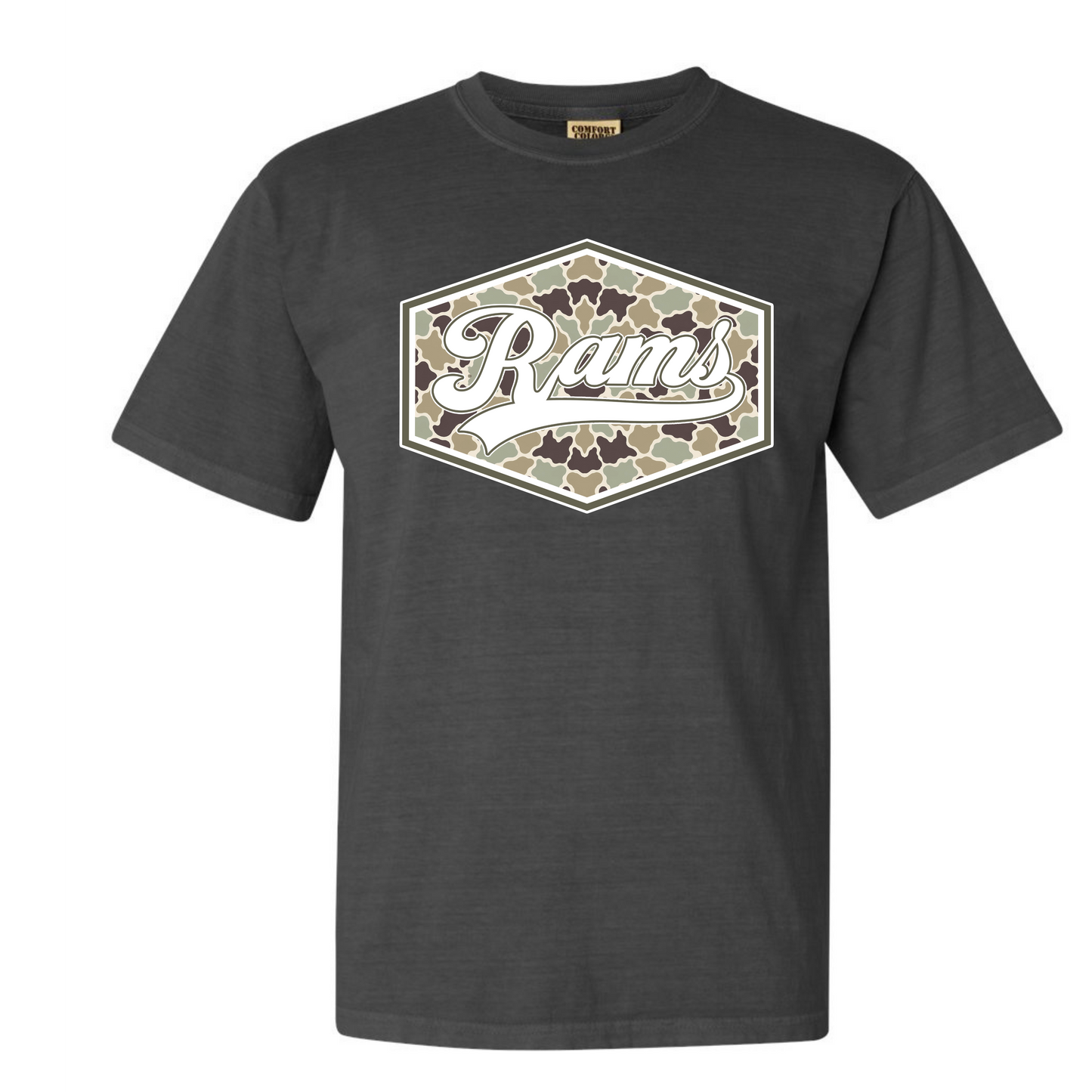 Camo Rams Spirit Tee