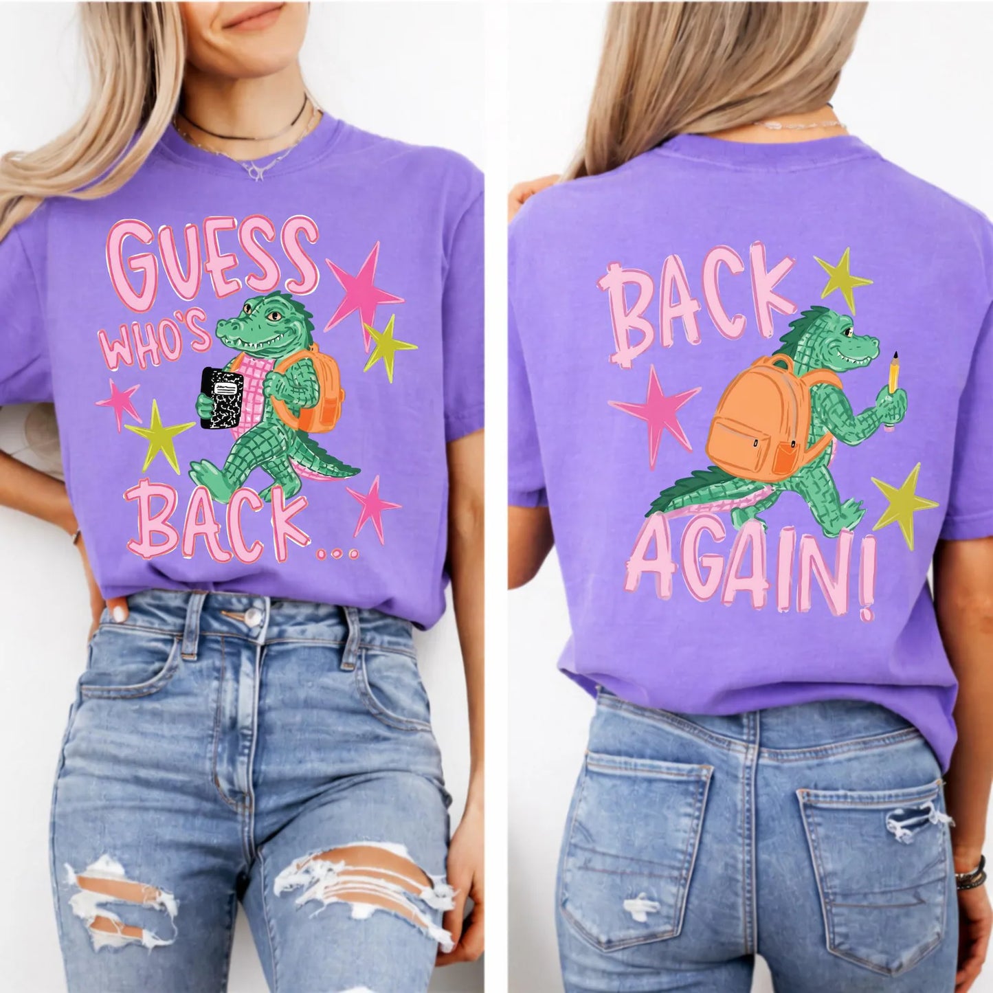 Guess Who's back-Back to school Tee