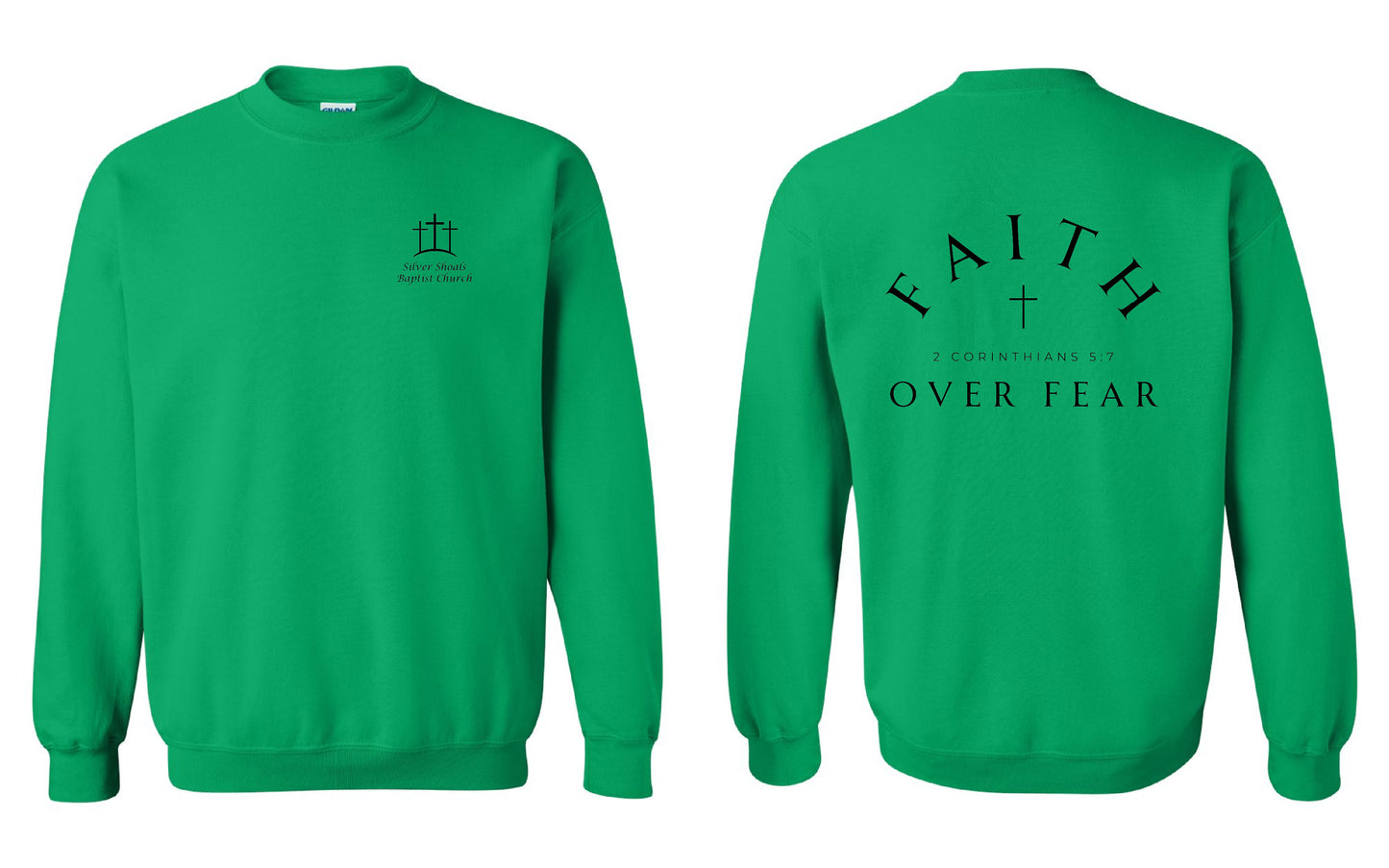 Silver Shoals - Faith Over Fear Crewneck Sweatshirt