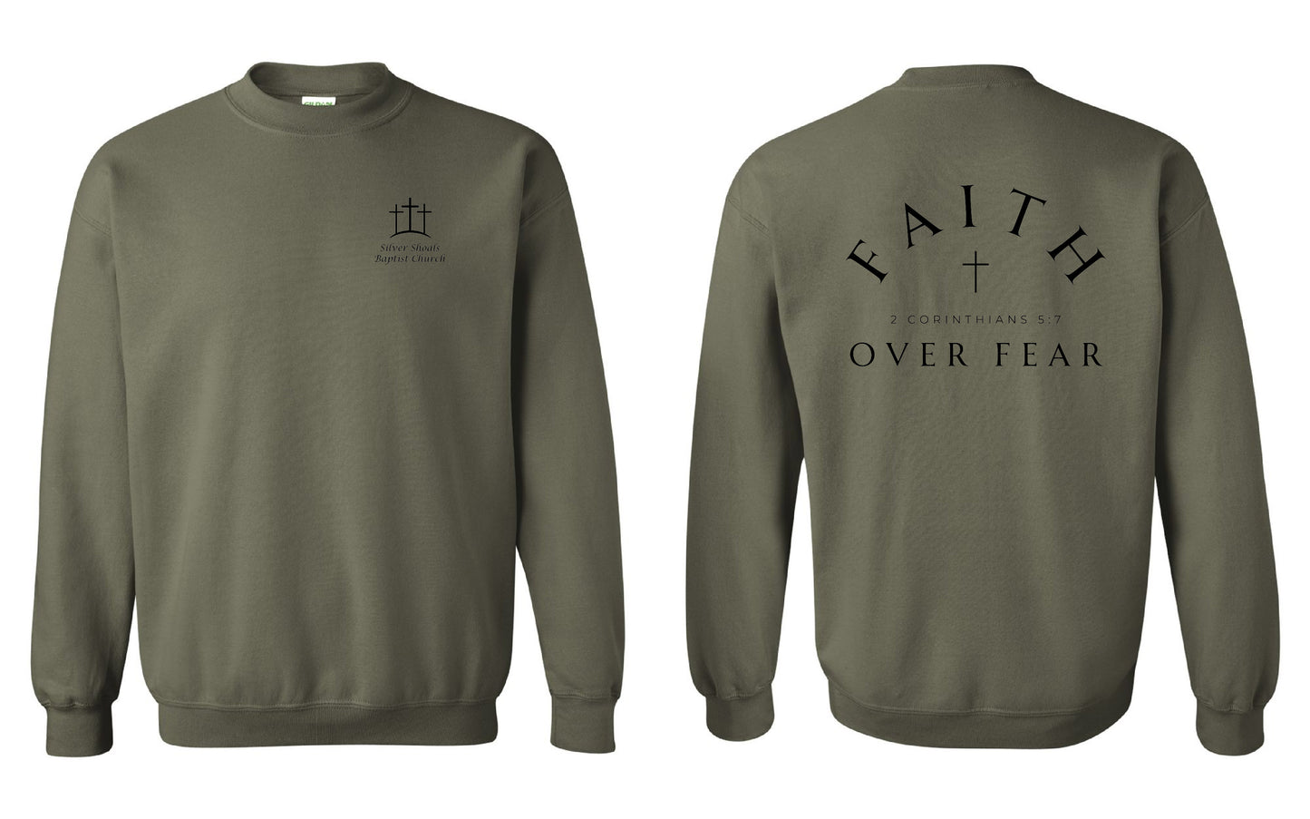 Silver Shoals - Faith Over Fear Crewneck Sweatshirt