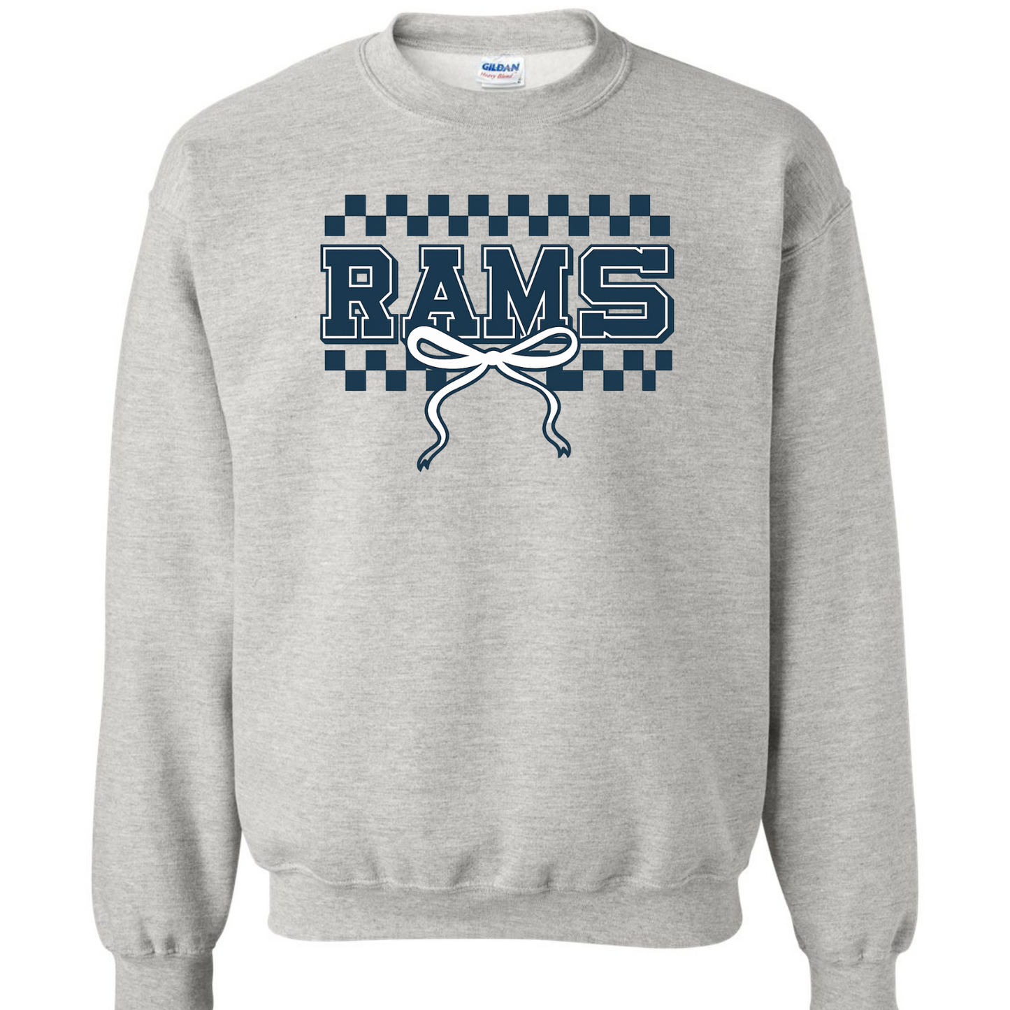Rams Retro Checkered print