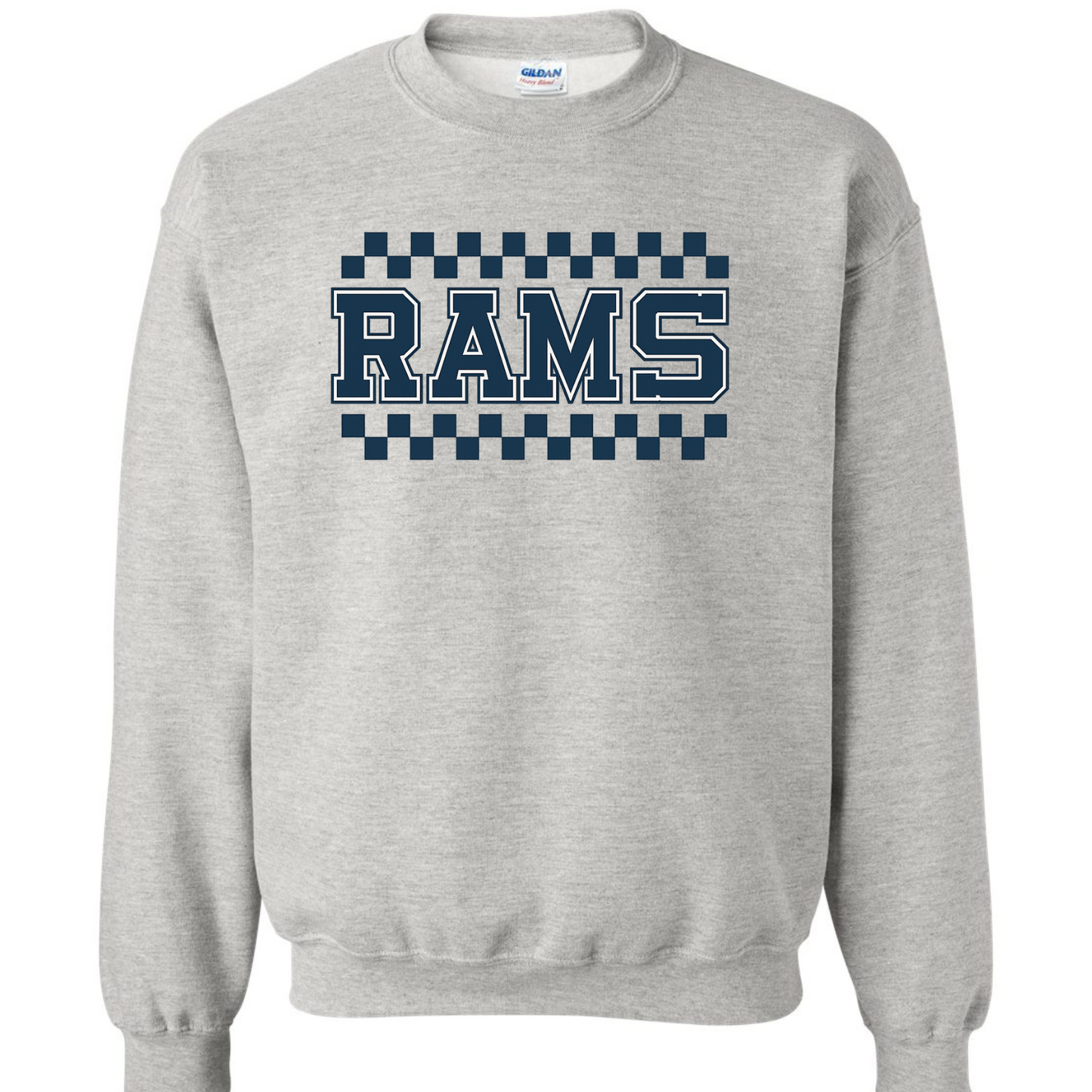 Rams Retro Checkered print