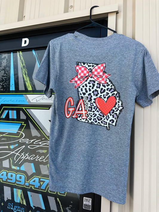 GA Leopard Tee