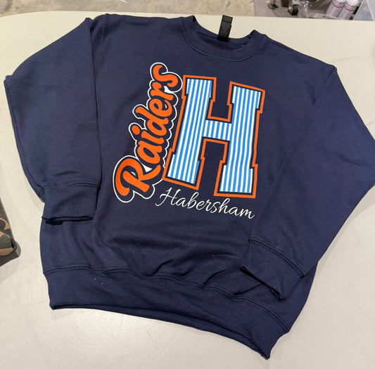 Habersham Raiders Doodle Design