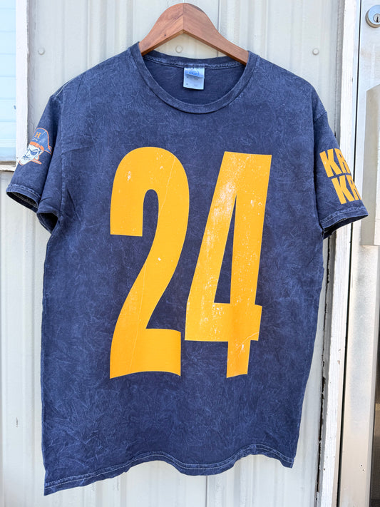 Acid Washed Custom Number Tee