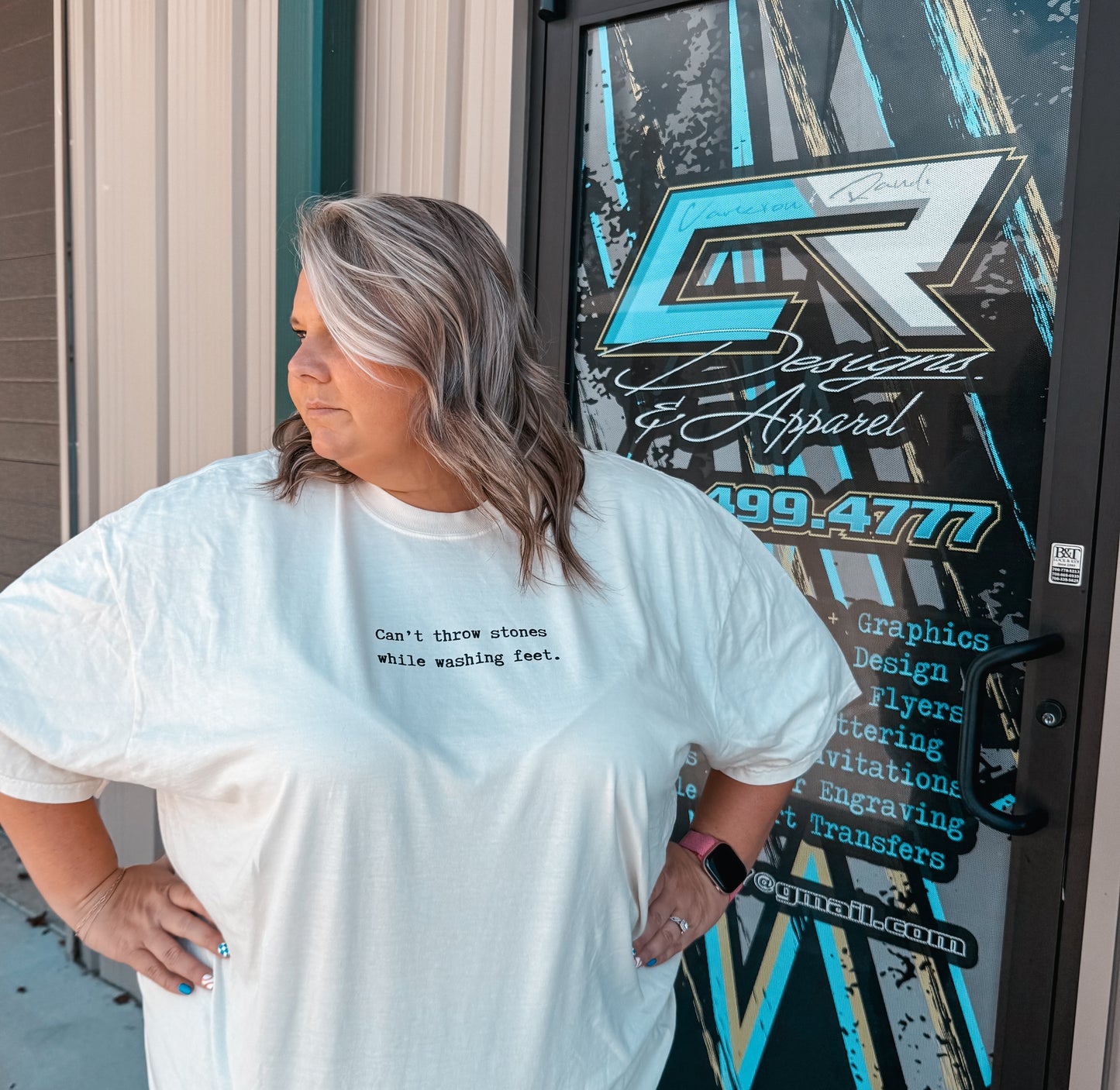 Can't Throw Stones Tee