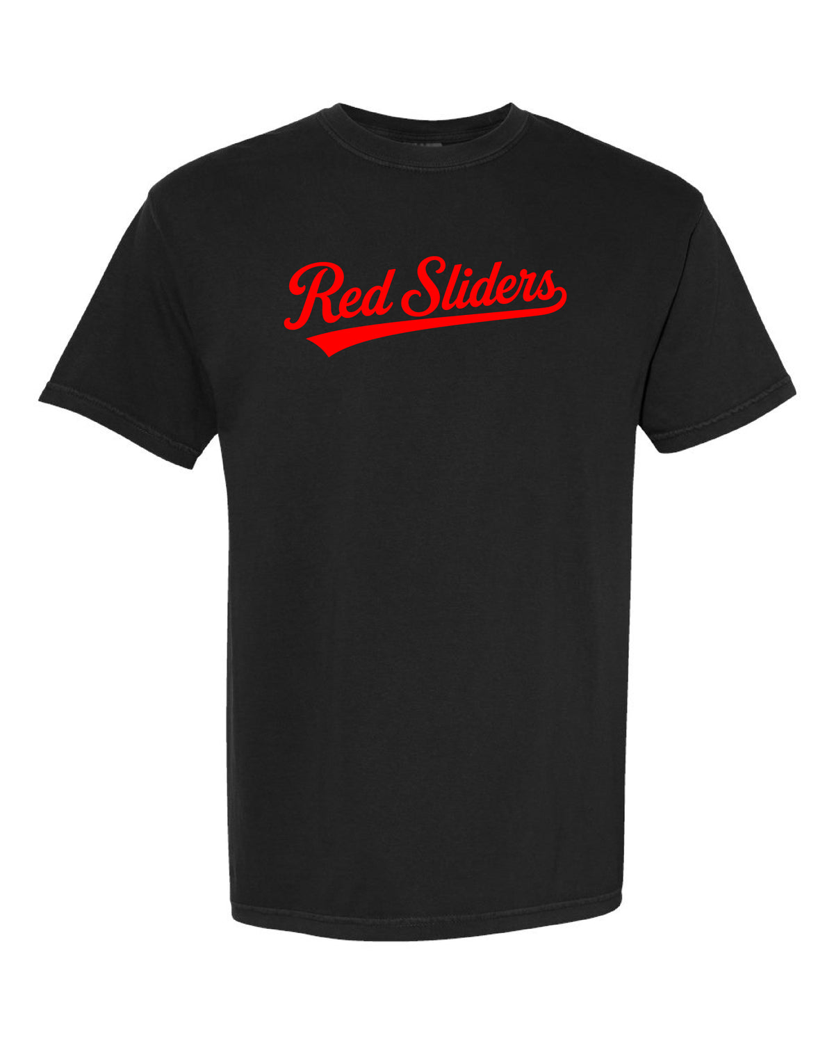 Red Sliders Swoosh Comfort Colors