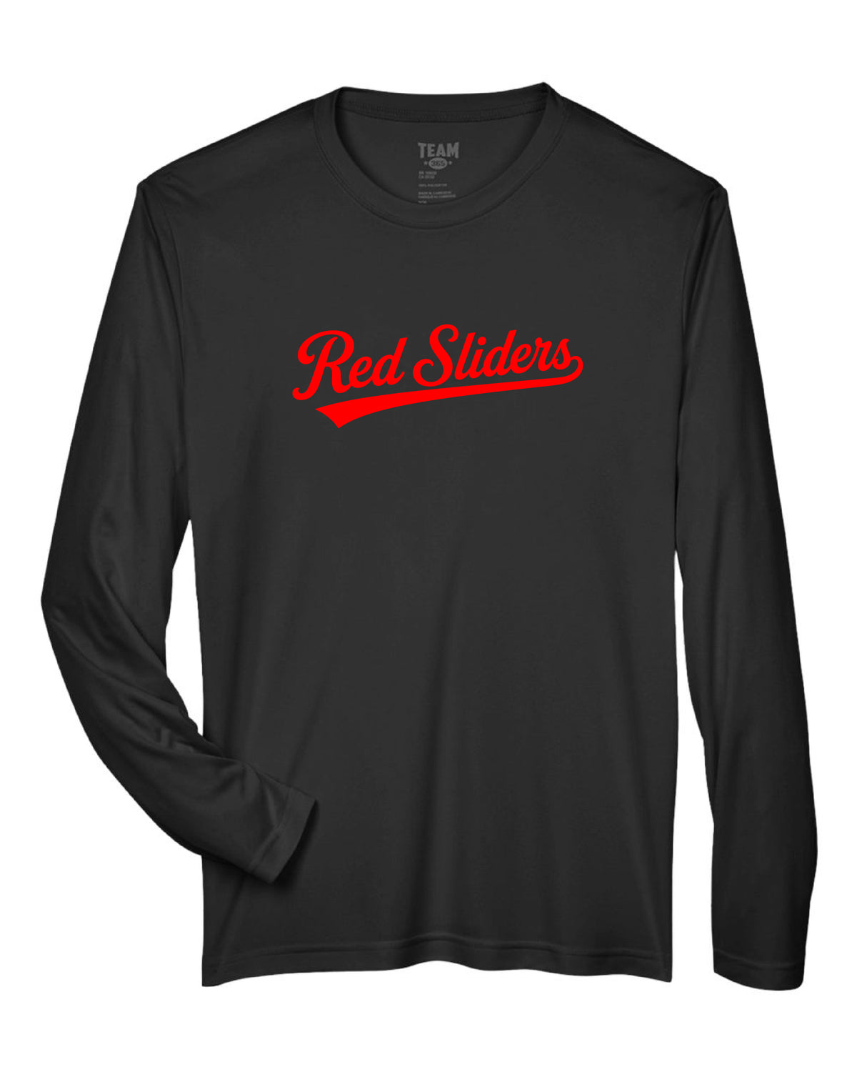 Red Sliders Swoosh Polyester