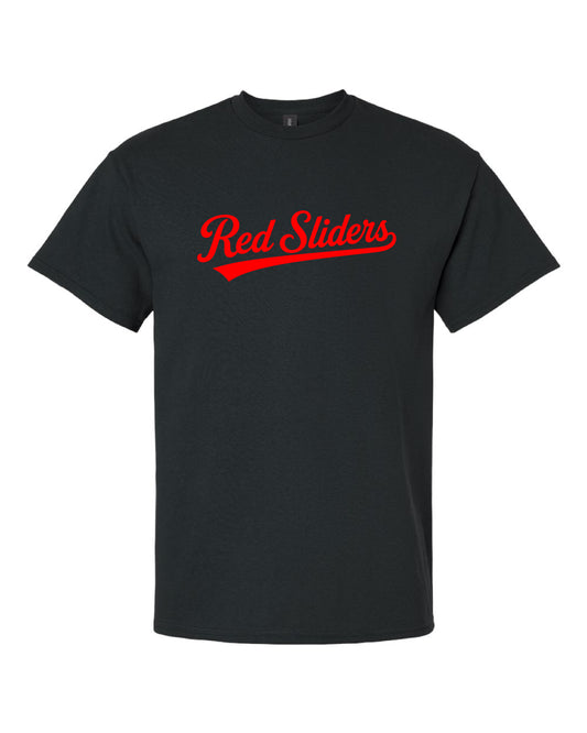 Red Sliders Swoosh Cotton