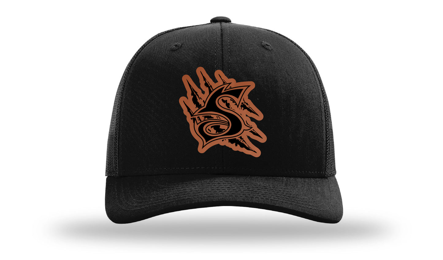 Savage Leather Patch Hat