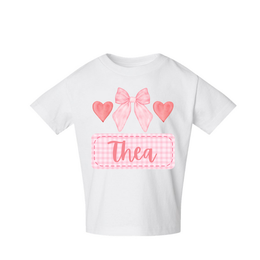 Girls V-day Tee