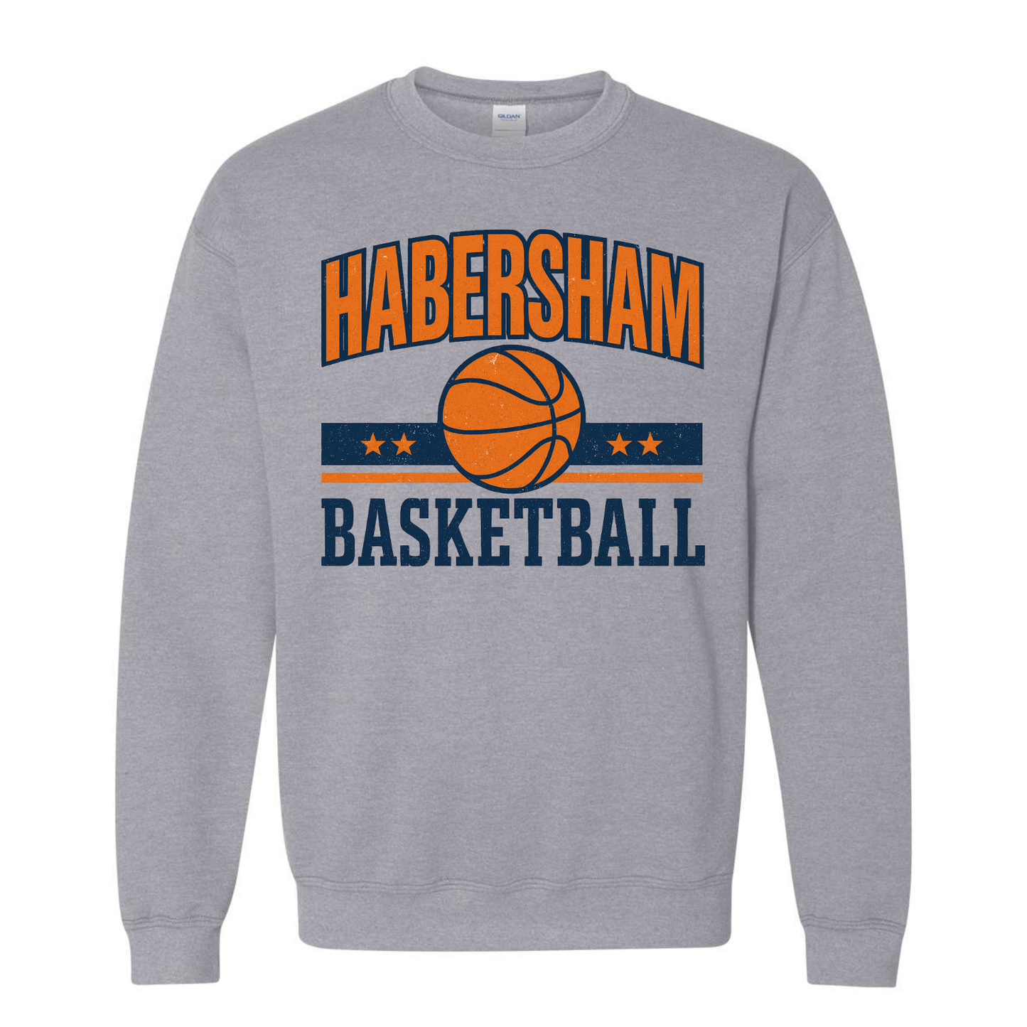 Habersham Basketball Distressed
