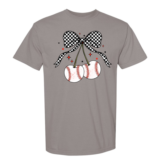 Baseball Cherry Tee