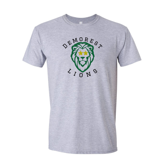 Demorest Elementary Lion Retro