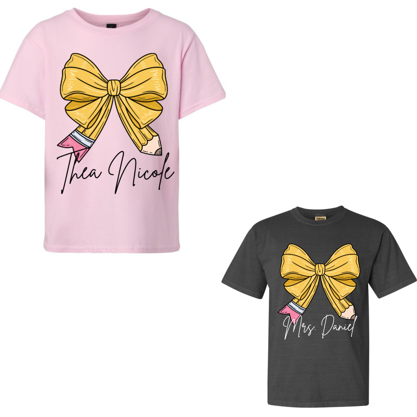 Pencil Bow Shirt