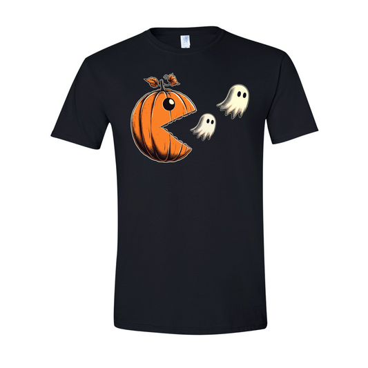 Pumpkin Pac Man Tee