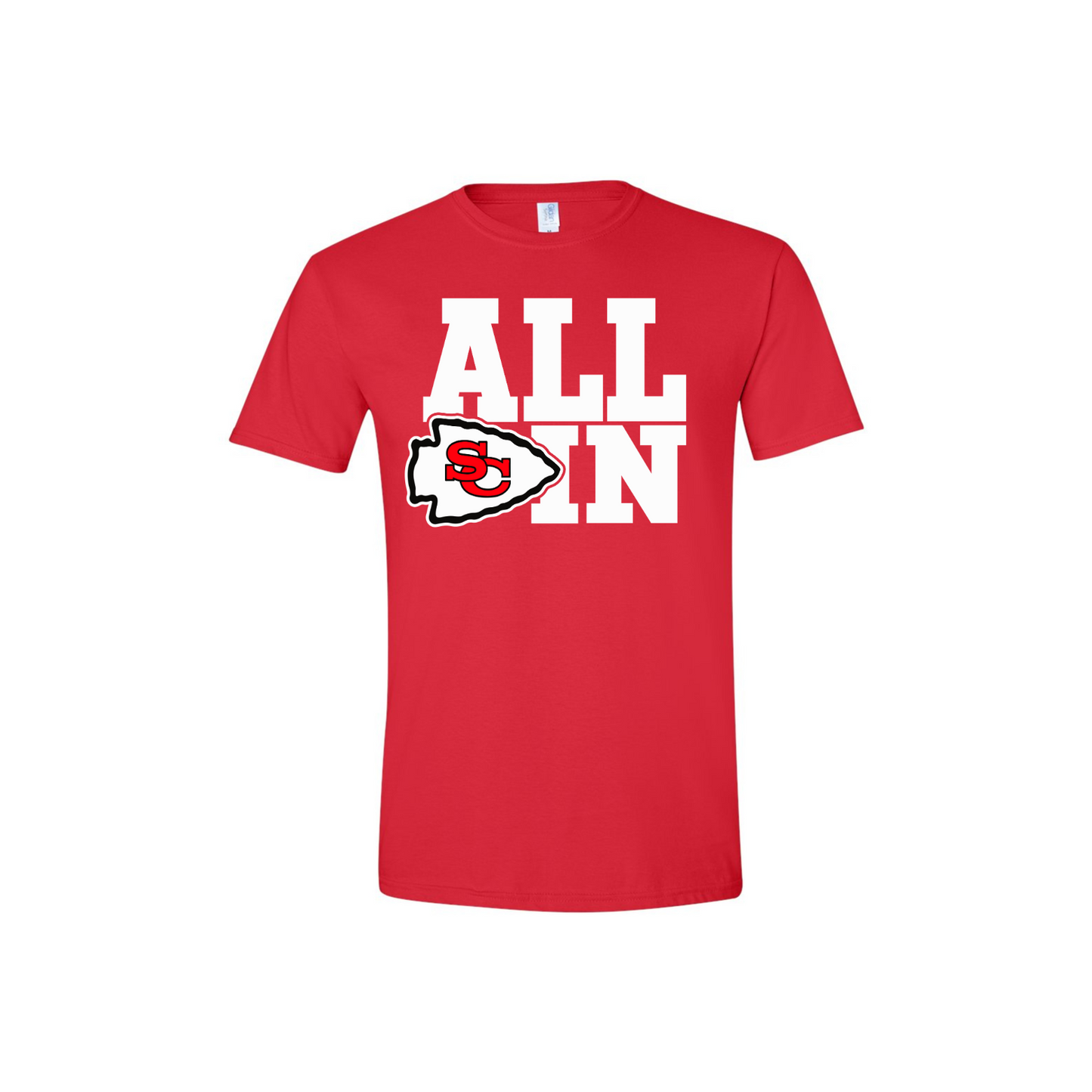 All in SC tee