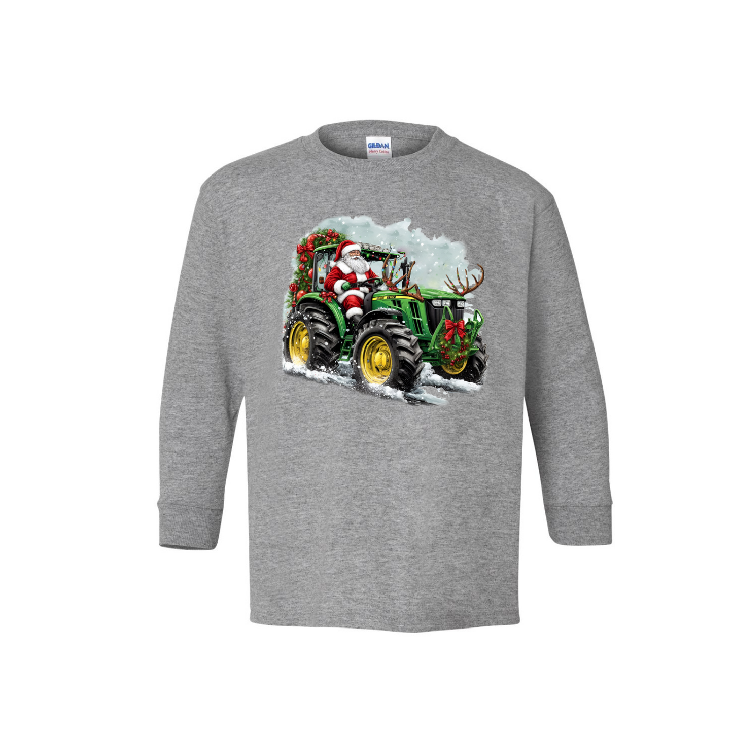 Tractor Santa