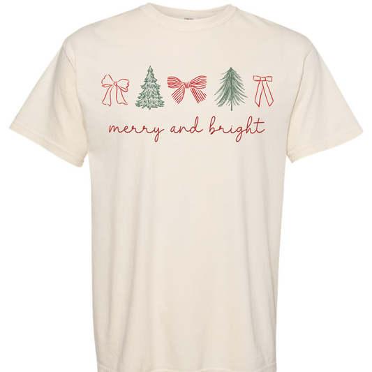 Merry & Bright Simple Tee