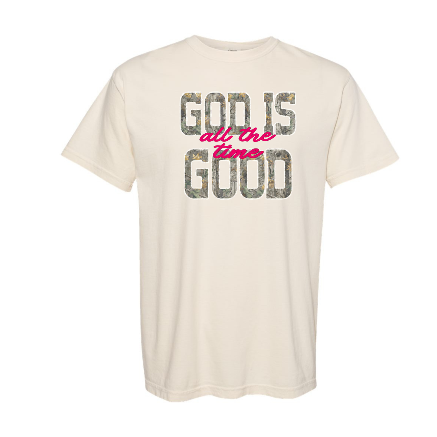 God is good Camo Tee