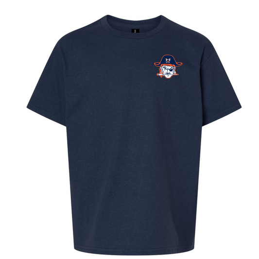 Habersham Football Spine Tee
