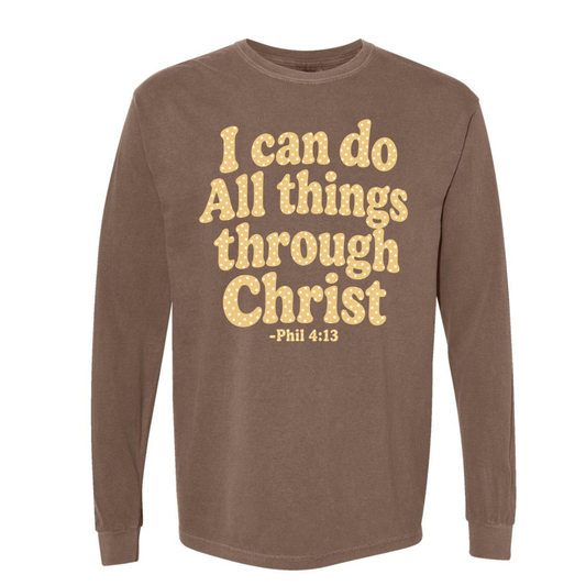 I can do all things through Christ.