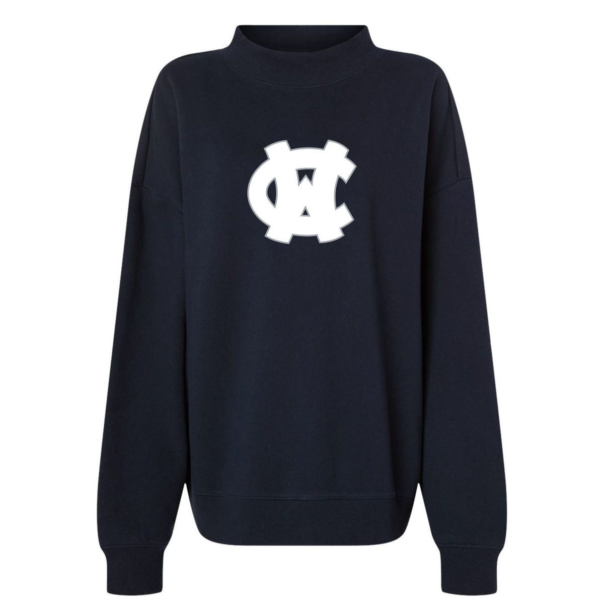 Custom Mock Neck Sweatshirt