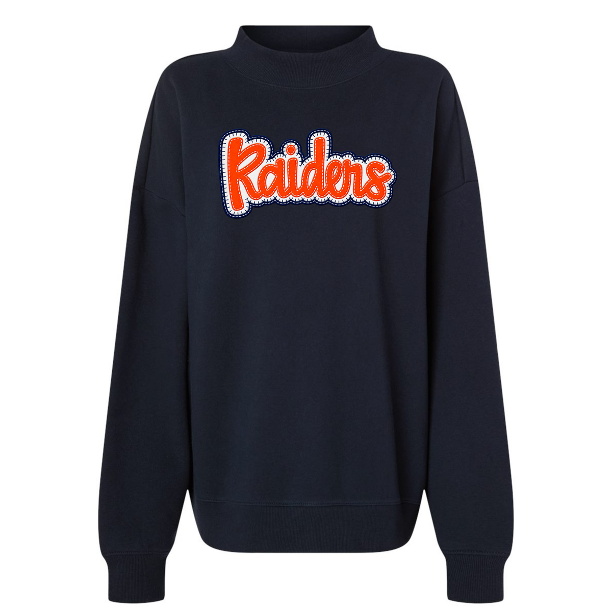Custom Mock Neck Sweatshirt