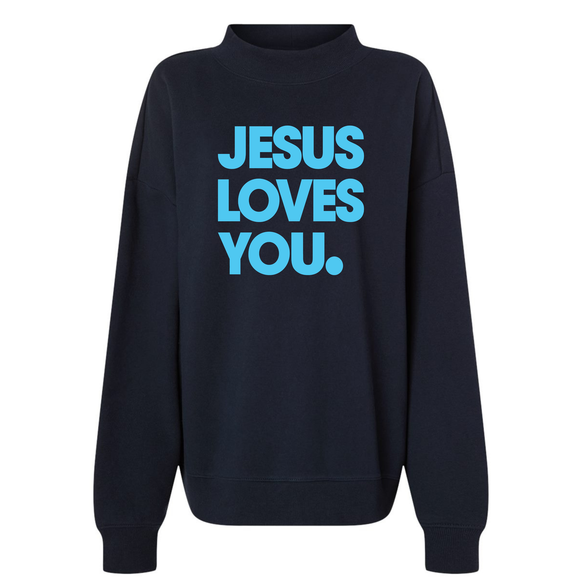 Custom Mock Neck Sweatshirt