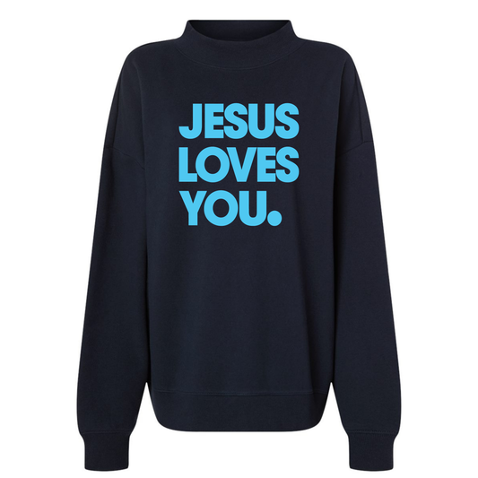 Custom Mock Neck Sweatshirt