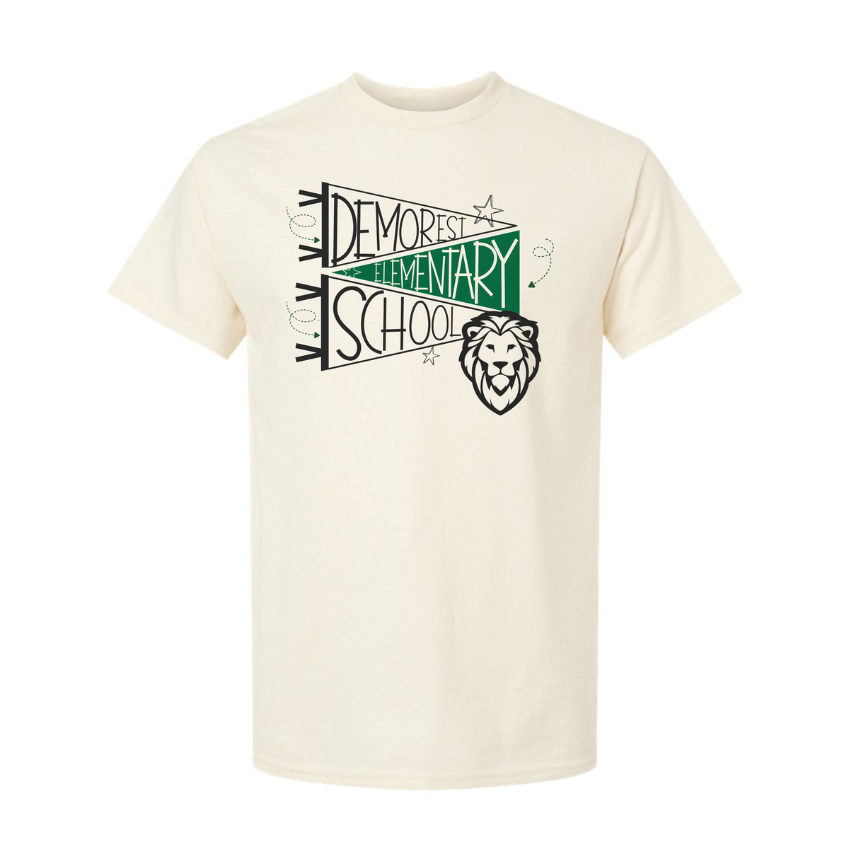 Demorest Elm School Pendent flag