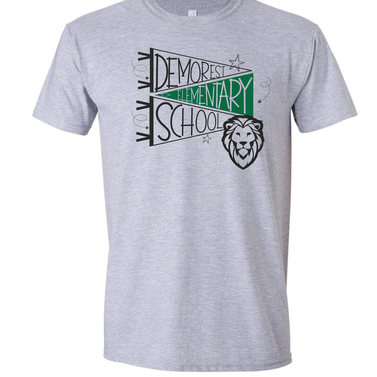 Demorest Elm School Pendent flag