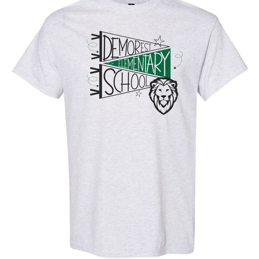 Demorest Elm School Pendent flag