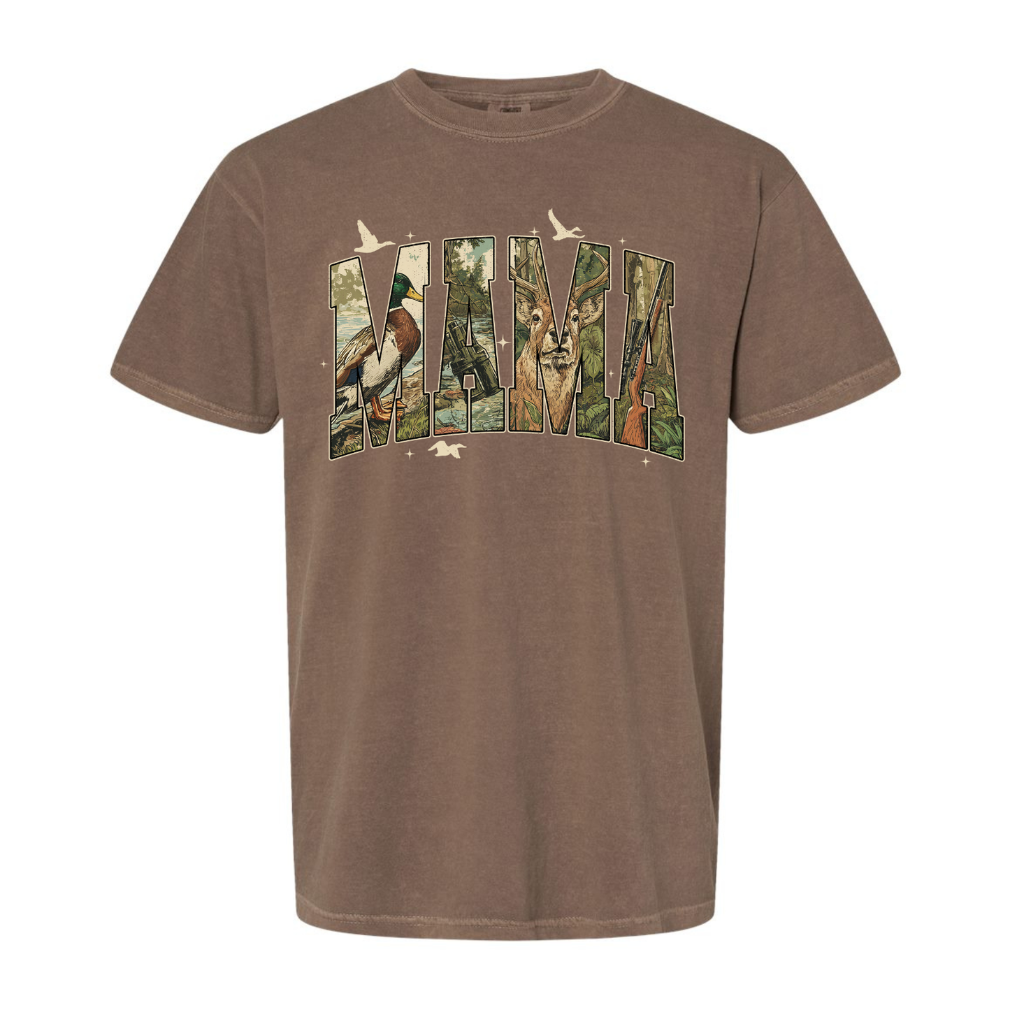 Retro Camo Hunting mama