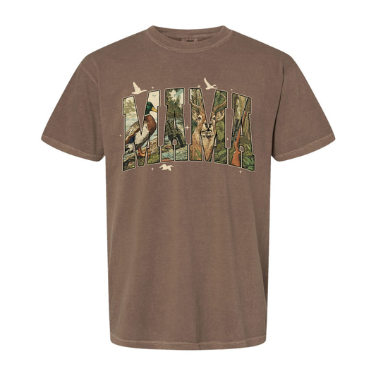 Retro Camo Hunting mama