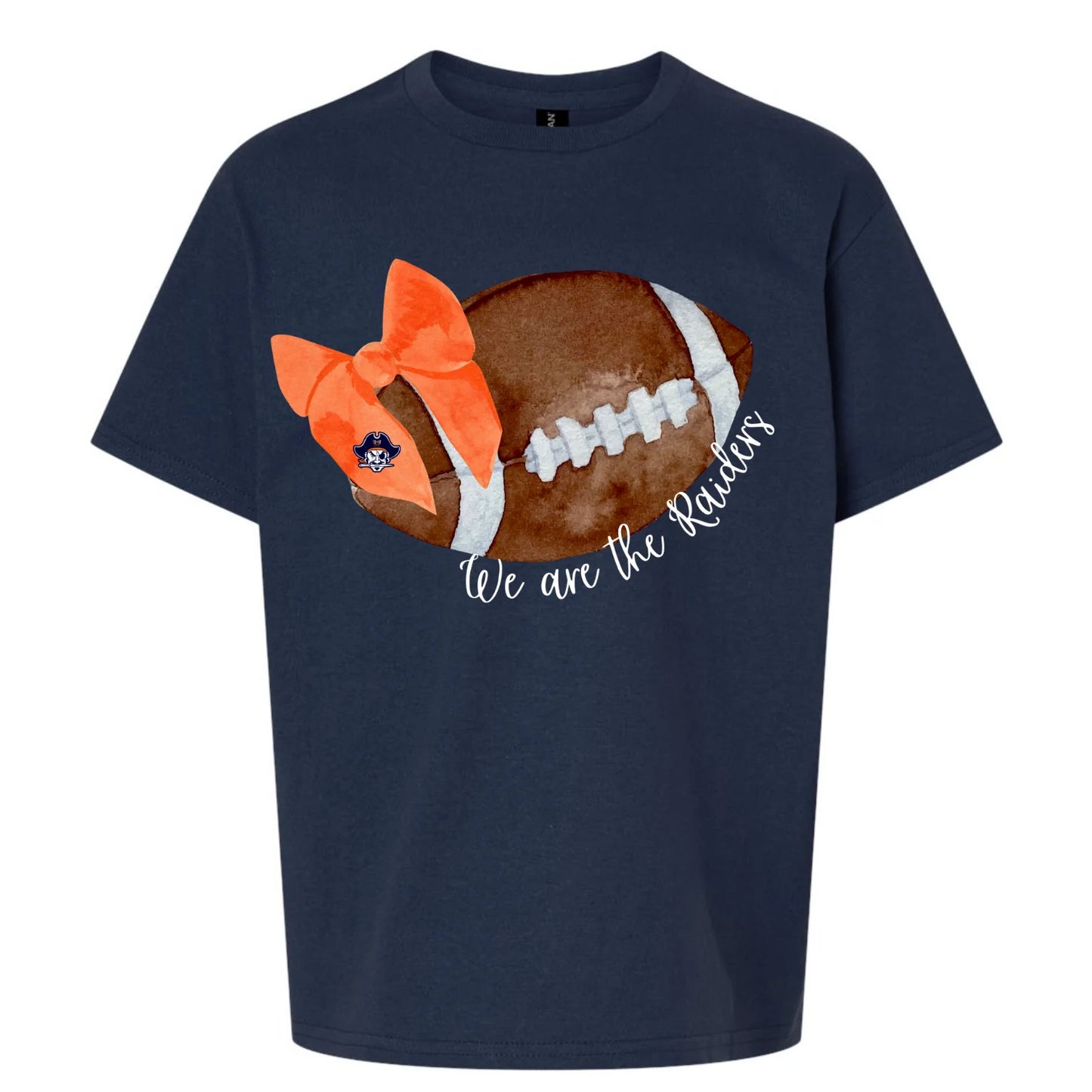 CKES We are the Raiders Football Bow