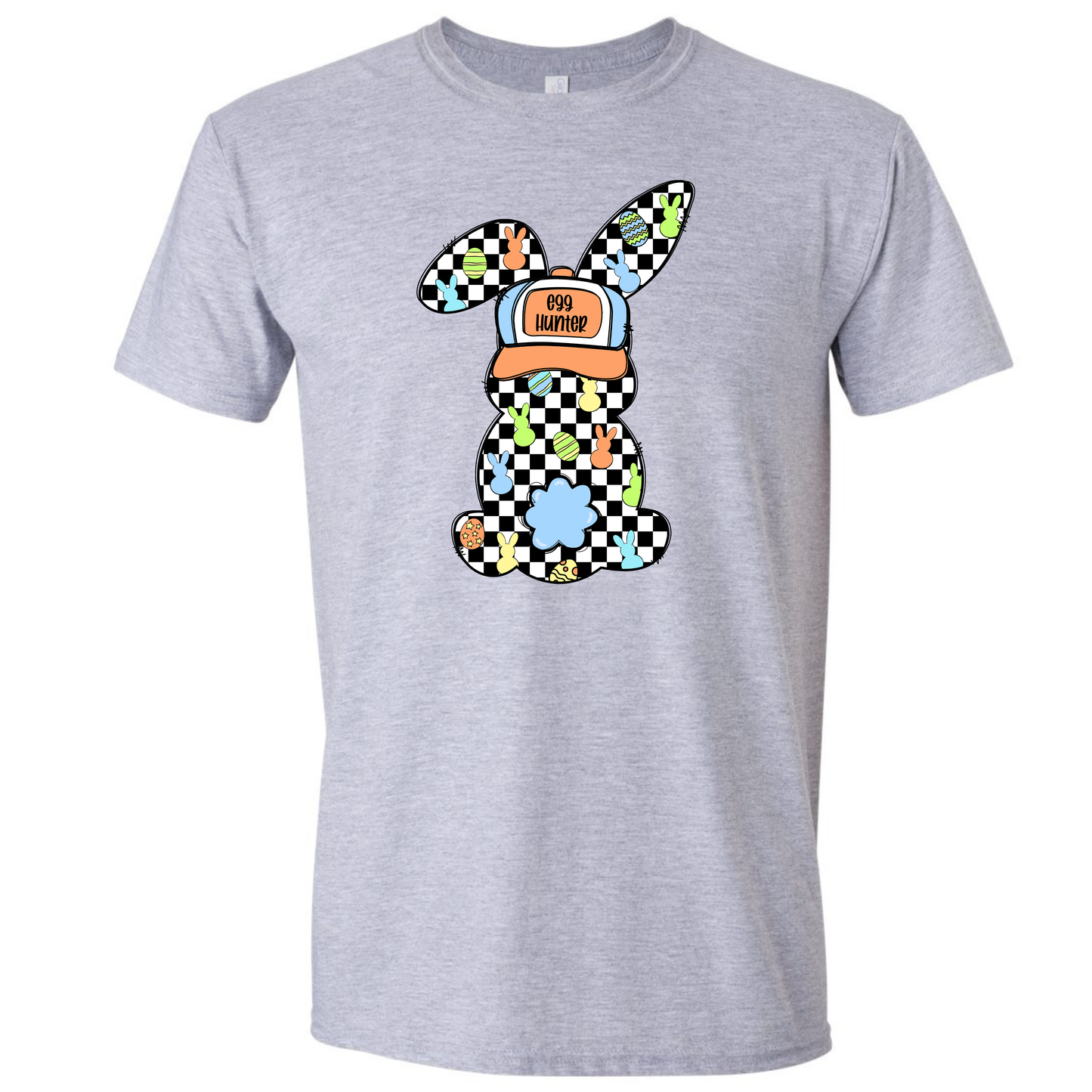 Easter Bunny boy/girl Checkered print
