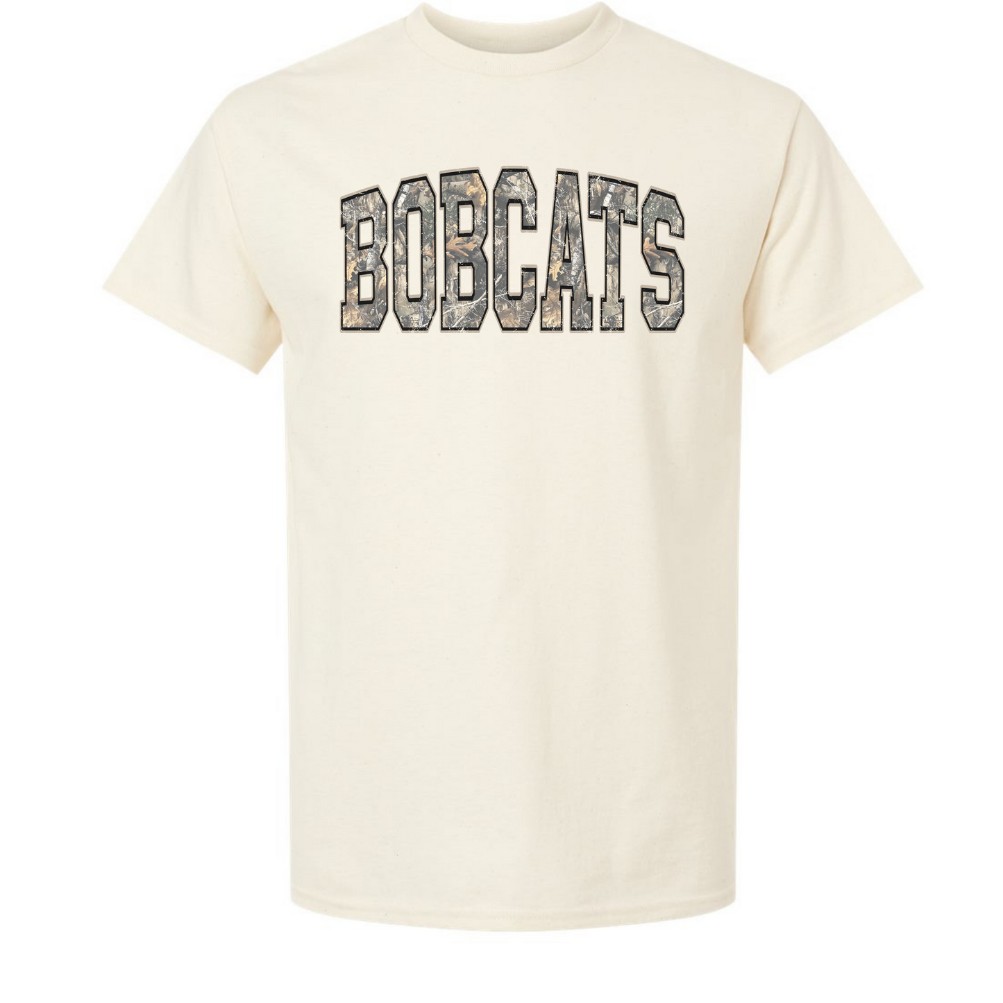 Camo Bobcats Tee